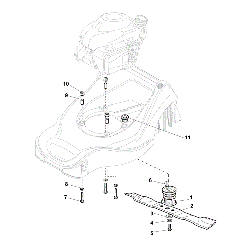 Mountfield SP414 (RS100 OHV) (2011) Parts Diagram, Page 5