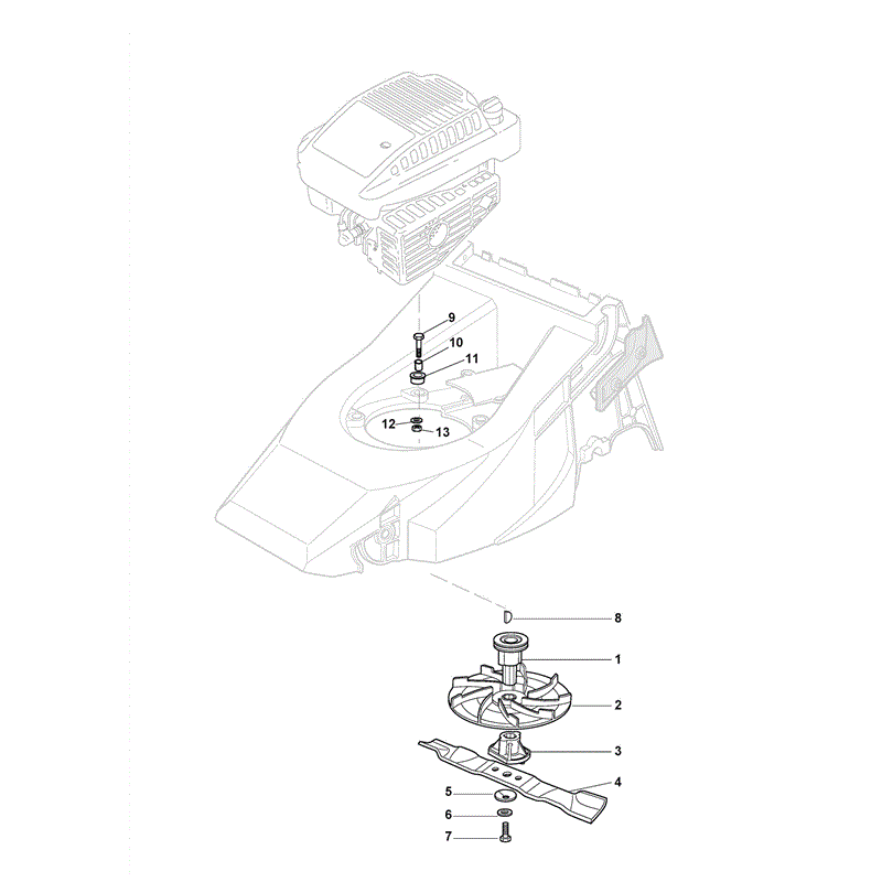 Castel / Twincut / Lawnking XP50B (2011) Parts Diagram, Page 4