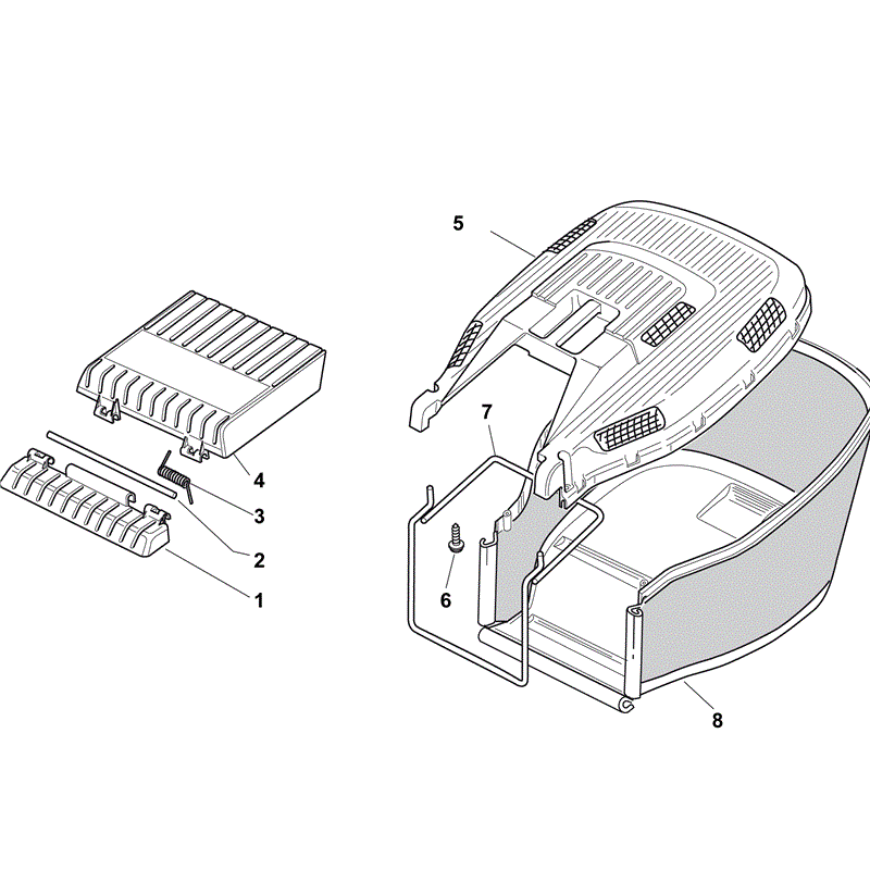 Mountfield HP474  (2011) Parts Diagram, Page 8