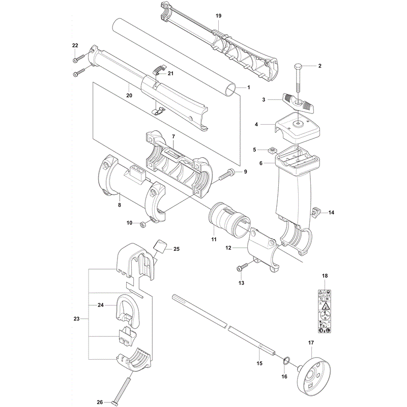 Husqvarna  327 (2009) Parts Diagram, Page 5