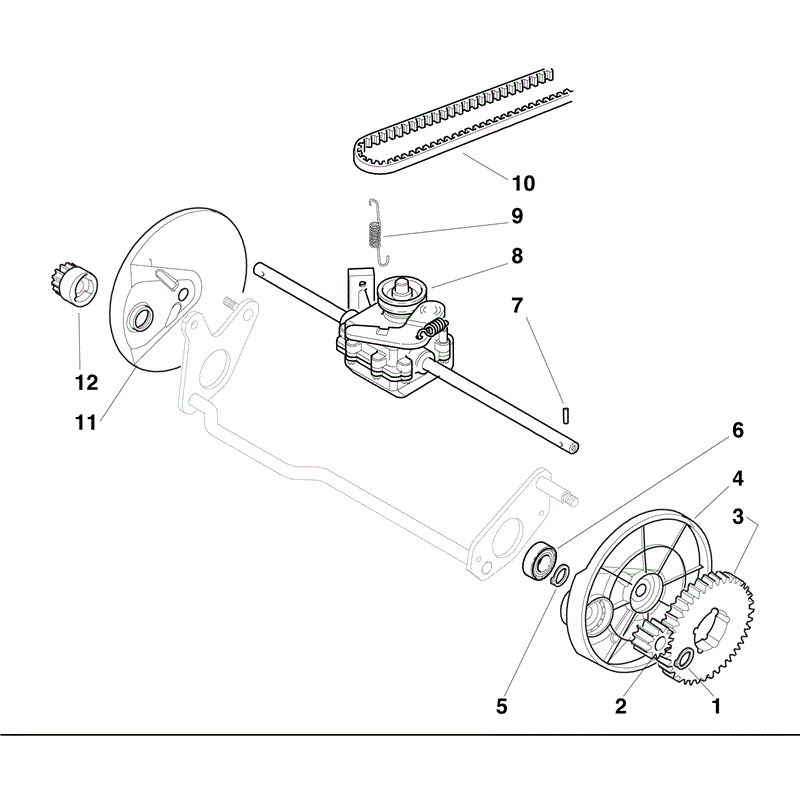 Mountfield MULTICLIP501-PD  (2009) Parts Diagram, Page 7