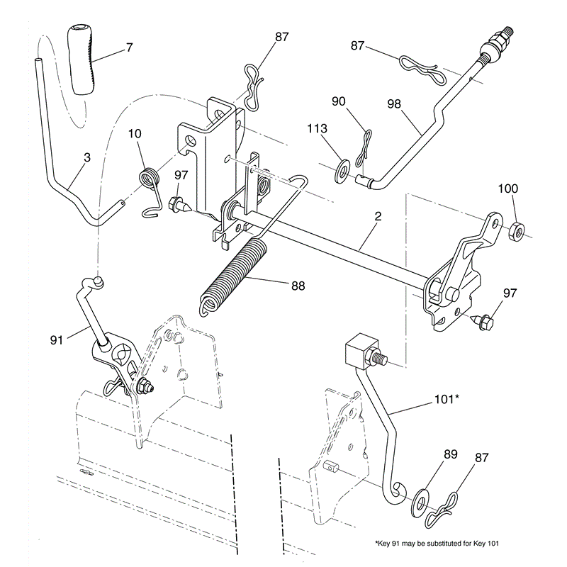 McCulloch M115-77RB (96041012301 - (2010)) Parts Diagram, Page 9