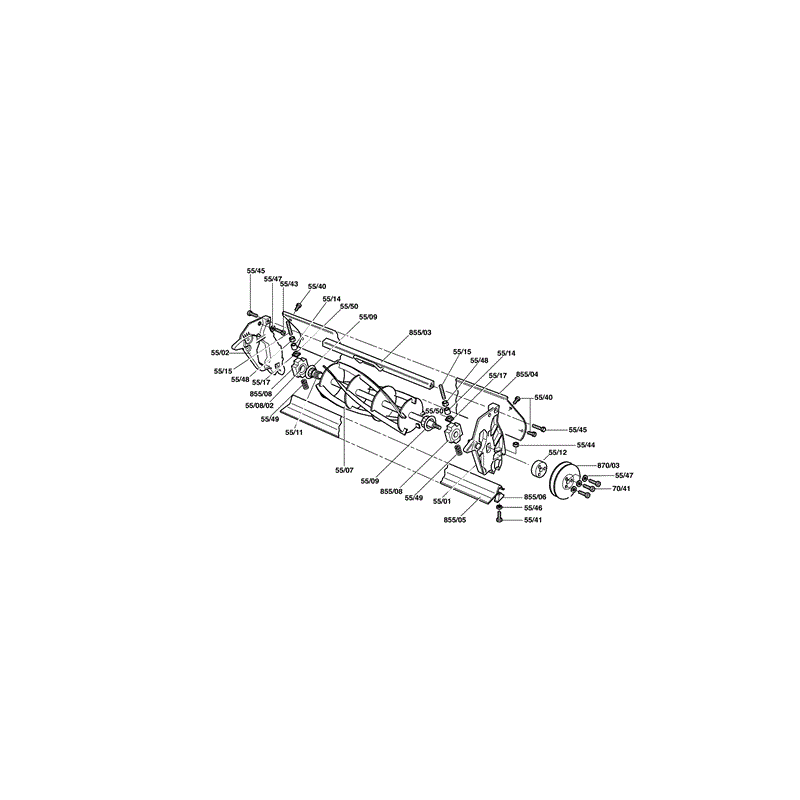 Qualcast Classic Electric 30 (F016313042) Parts Diagram, Page 5