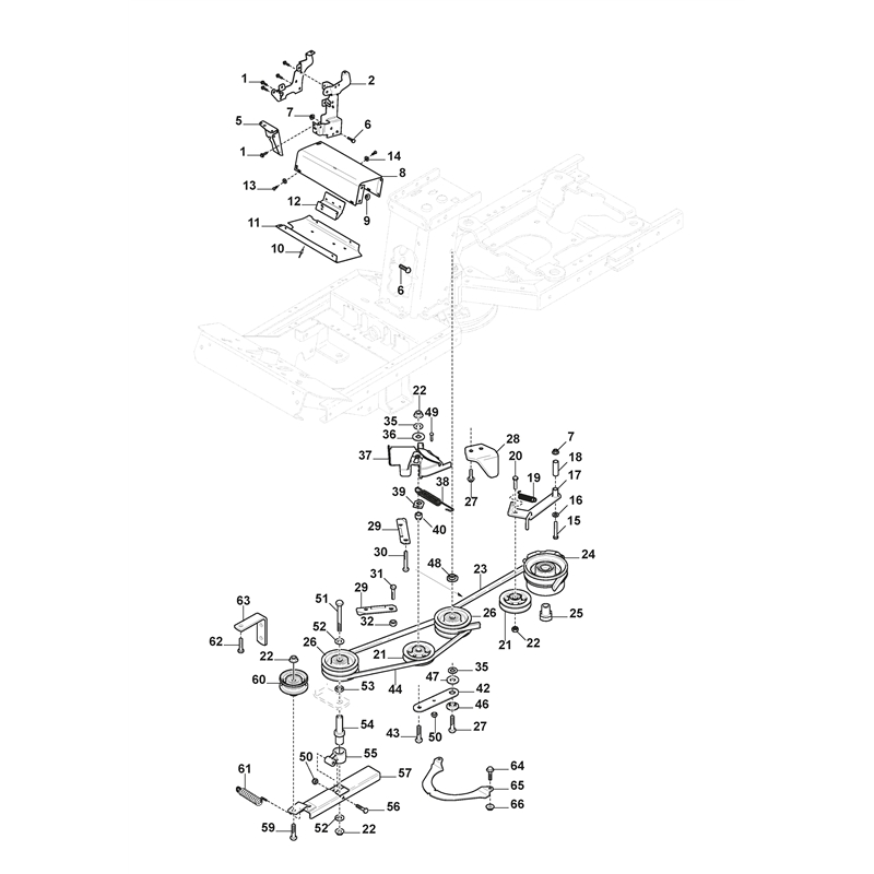 Stiga PARK 540 DPX (2F6236281-S16 [2016-2020]) Parts Diagram, PTO_0
