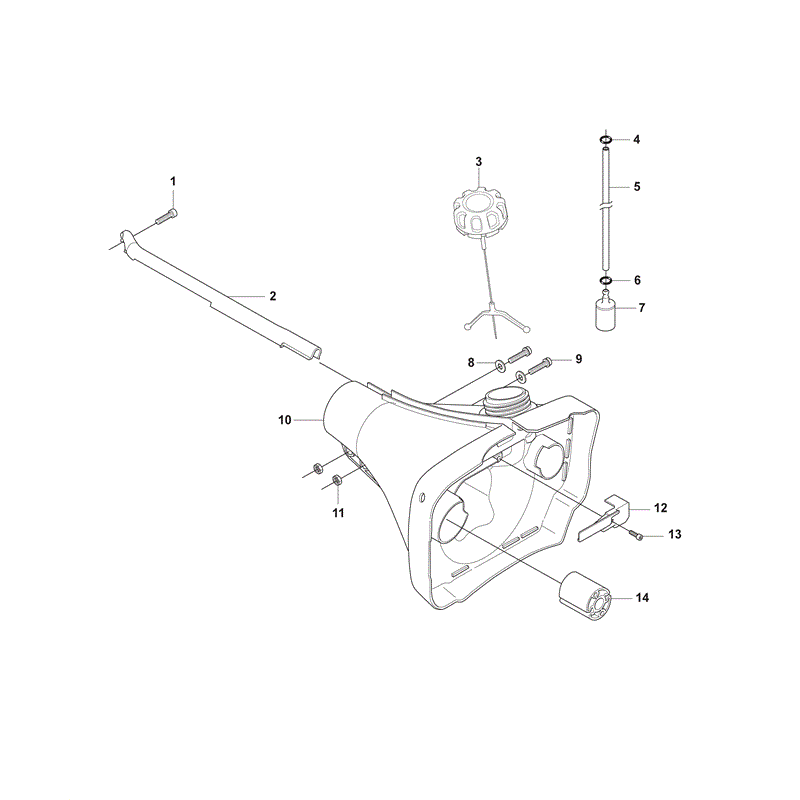 Husqvarna  345RX (2011) Parts Diagram, Page 7
