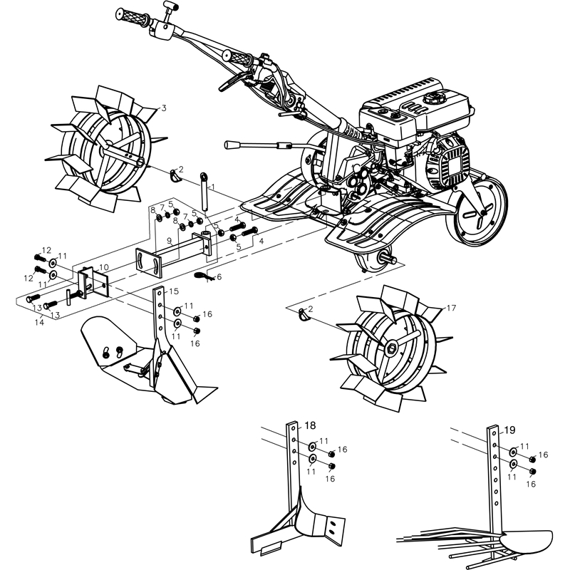 Bertolini 204 S (K800 HC) (204 S (K800 HC)) Parts Diagram, Optional