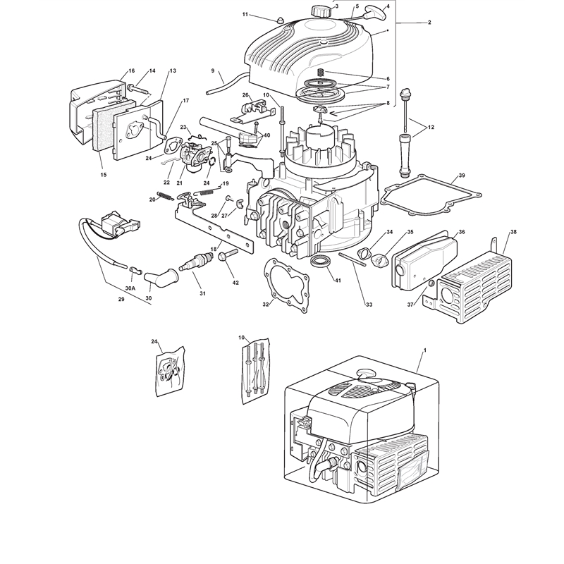 Mountfield 480R Petrol Lawnmower (292505043-MO6 [2006]) Parts Diagram,  ST. M150