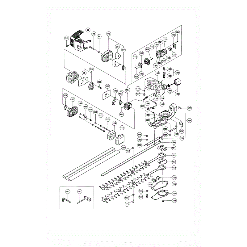Tanaka THT-2000SB (1653-H53) Parts Diagram, Page 2