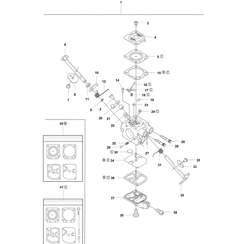 Husqvarna  327 (2009) Parts Diagram, Page 25