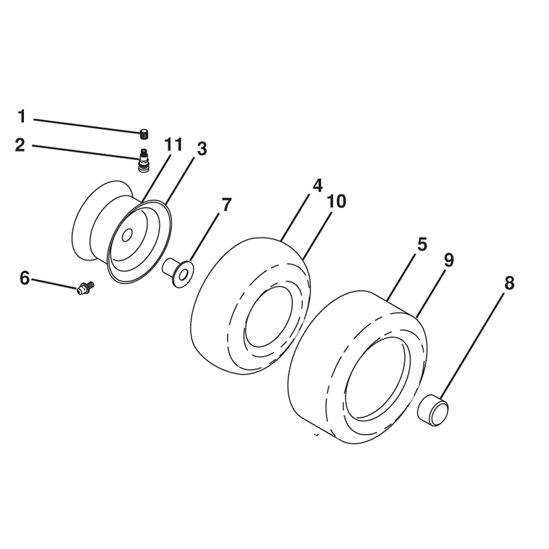 McCulloch M115-77HRB (96051001201- (2010)) Parts Diagram, Page 2