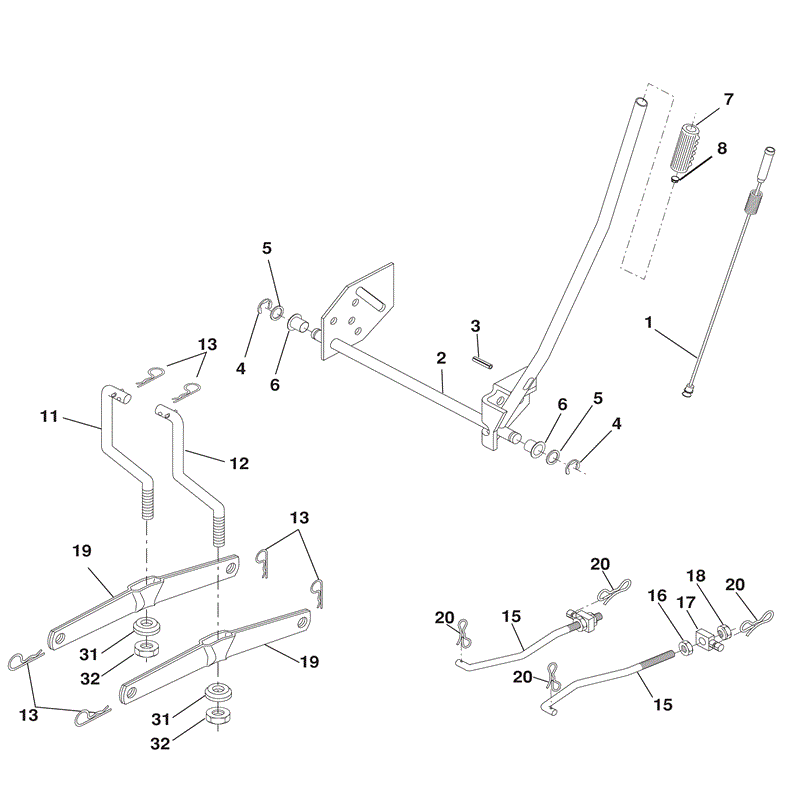 McCulloch M155-107HRB (96061010004 - (2010)) Parts Diagram, Page 9