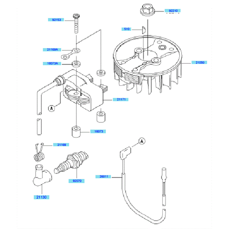 Kawasaki KHS750A  (HB750B-BS50) Parts Diagram, Electric Equipment
