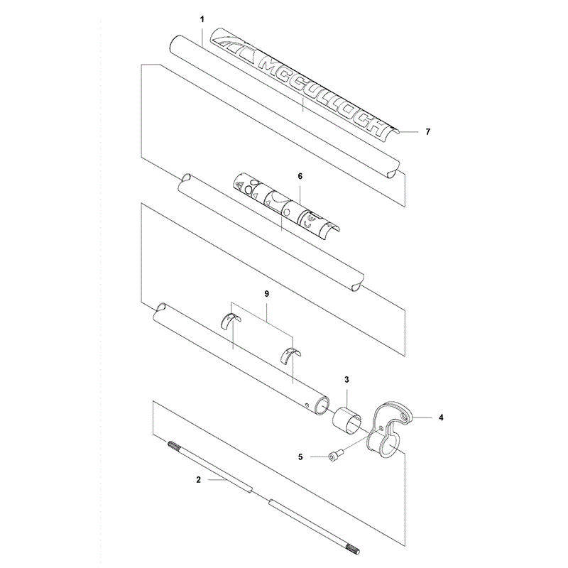 McCulloch B40P Elite (2012) Parts Diagram, Page 15