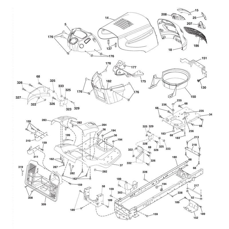 McCulloch M115-77RB (96041016500 - (2010)) Parts Diagram, Page 4