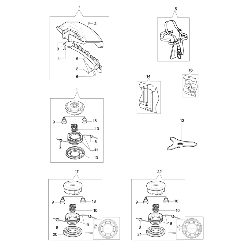 Oleo-Mac SPARTA 37 (SPARTA 37) Parts Diagram, Accessories