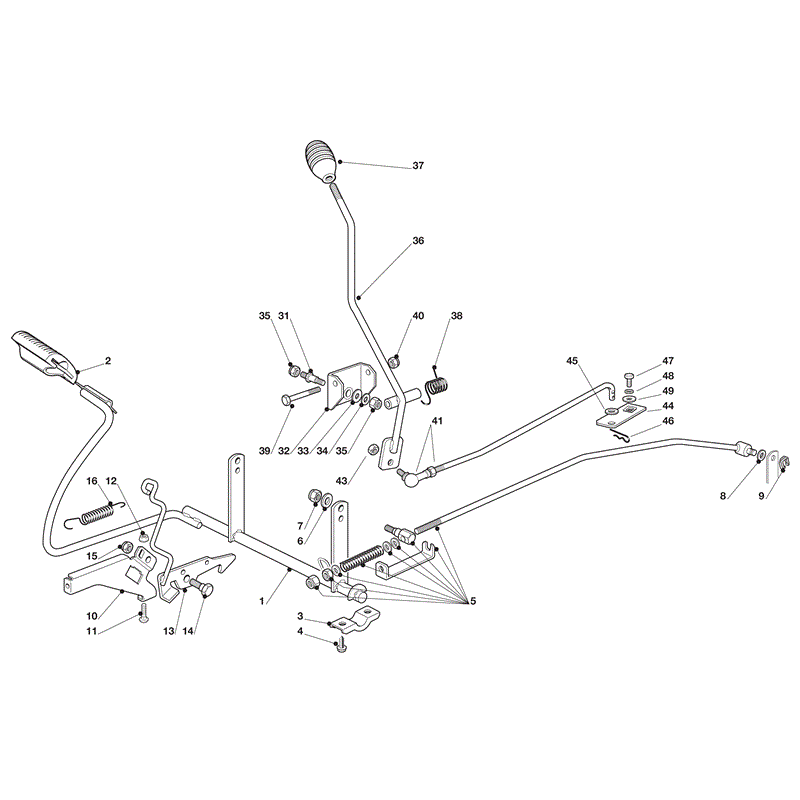 Mountfield T35M (Series 7500-WM14 OHV) (2010) Parts Diagram, Page 4