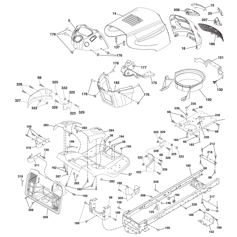 McCulloch M115-77RB (96041016502 - (2011)) Parts Diagram, Page 4