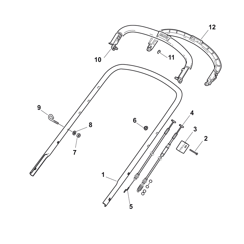 Mountfield SP535 HW (Honda GCV135)  (2013) Parts Diagram, Page 4