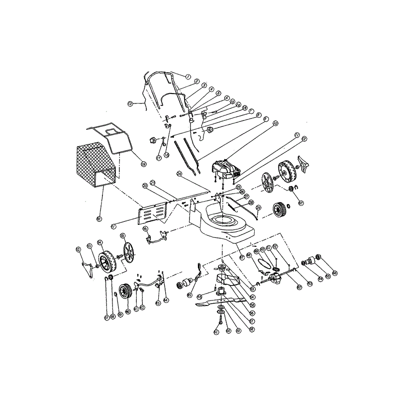 Mitox 18-HP (18-HP) Parts Diagram, Deck