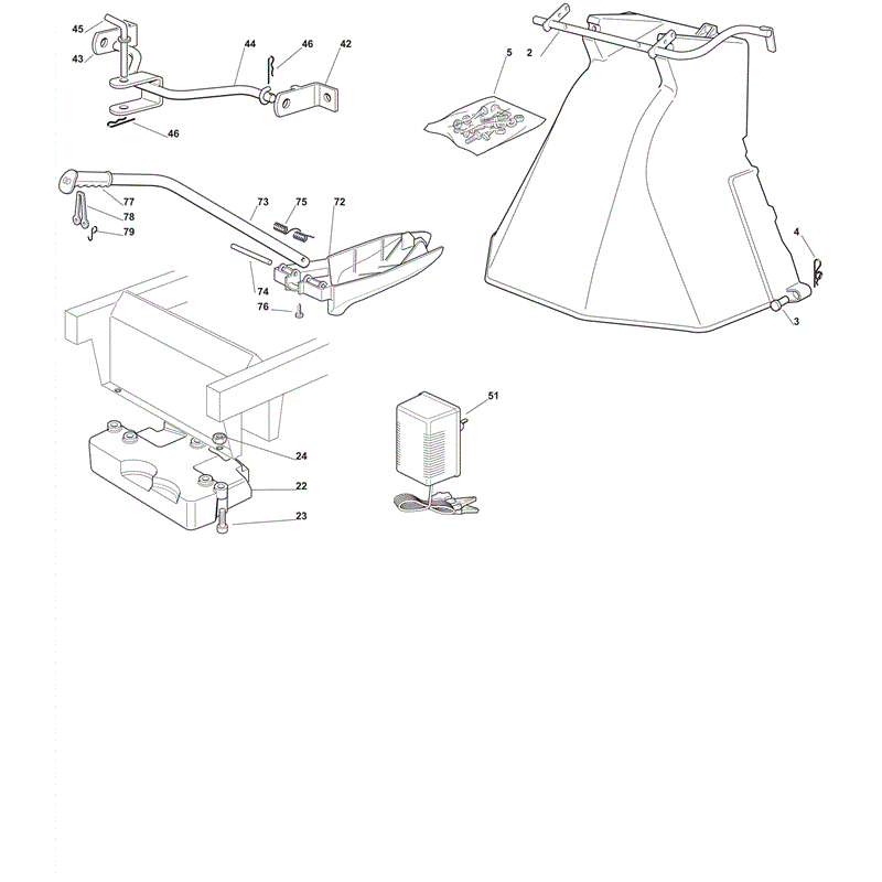 Castel / Twincut / Lawnking PT170HD (2012) Parts Diagram, Optionals on Request