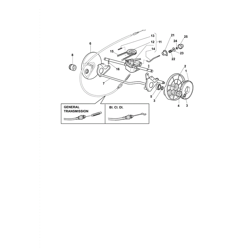 Castel / Twincut / Lawnking R484TR (2011) Parts Diagram, Page 12