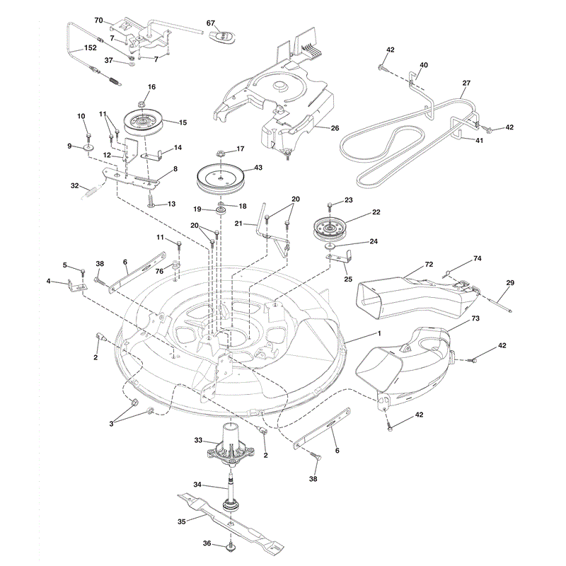 McCulloch M115-77HRB (96041012401-(2010)) Parts Diagram, Page 8