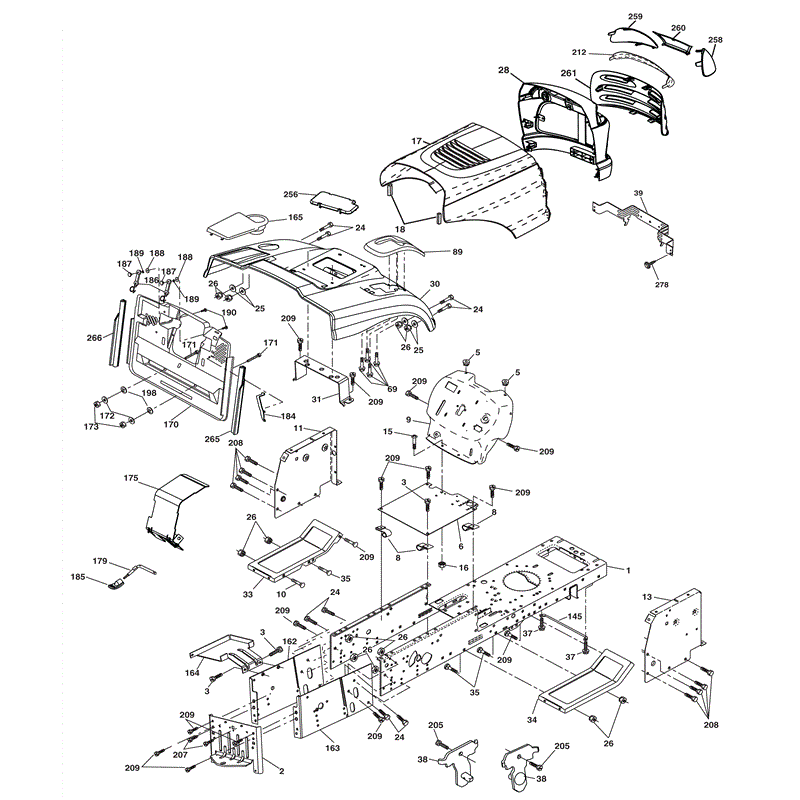 McCulloch M125-97HRB (96061031400 - (2010)) Parts Diagram, Page 4
