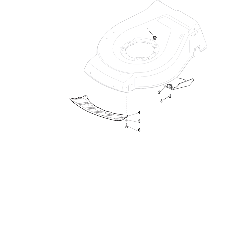 Mountfield 461PD-ES Petrol Rotary Mower (299482543-M10 [2010-2011]) Parts Diagram, Protection, Belt