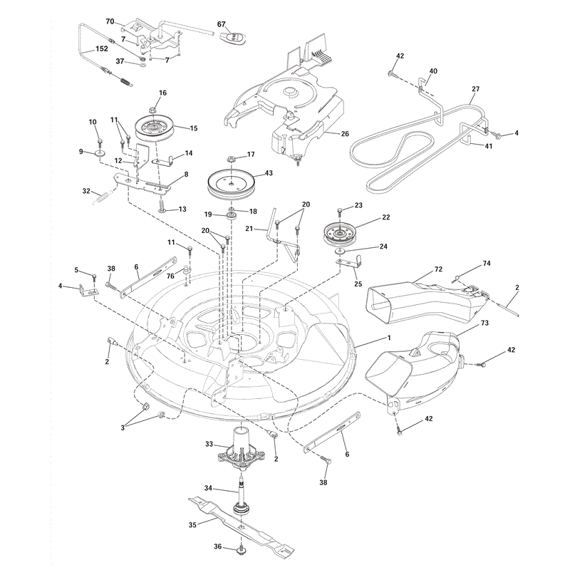 McCulloch M115-77HRB (96041012400-(2010)) Parts Diagram, Page 8