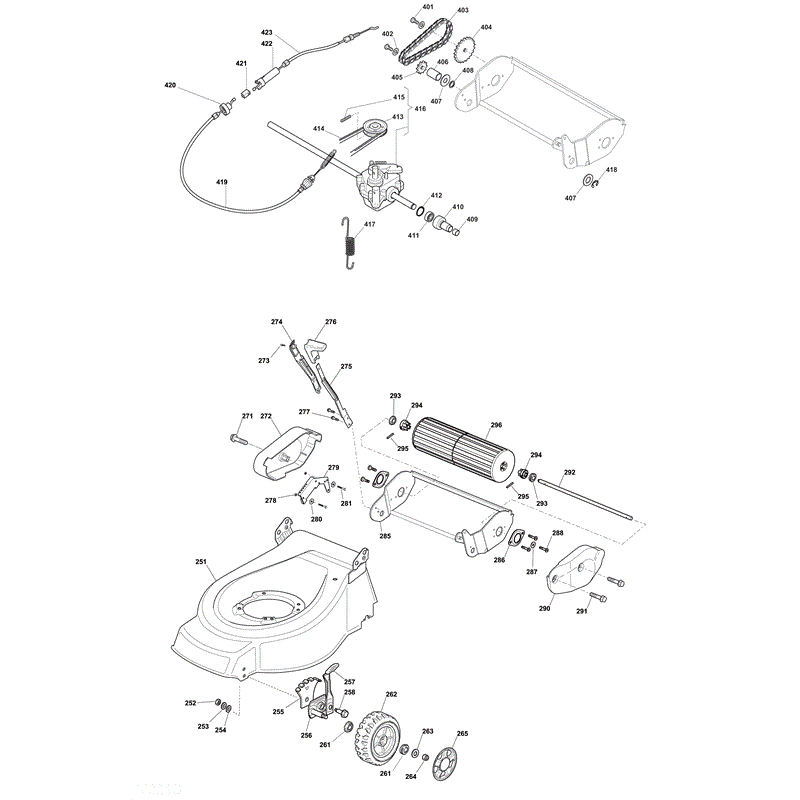 Mountfield EL464R-PD (2008) Parts Diagram, Page 3
