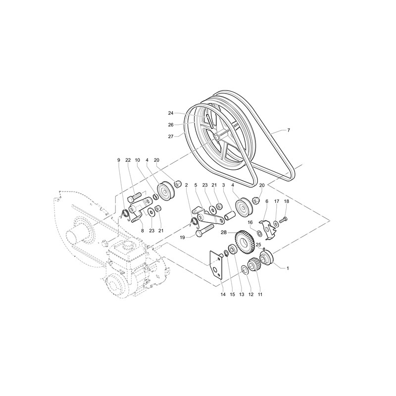 Bertolini 202 (Fino-Until 2009) (202 (Fino-Until 2009)) Parts Diagram, Gears