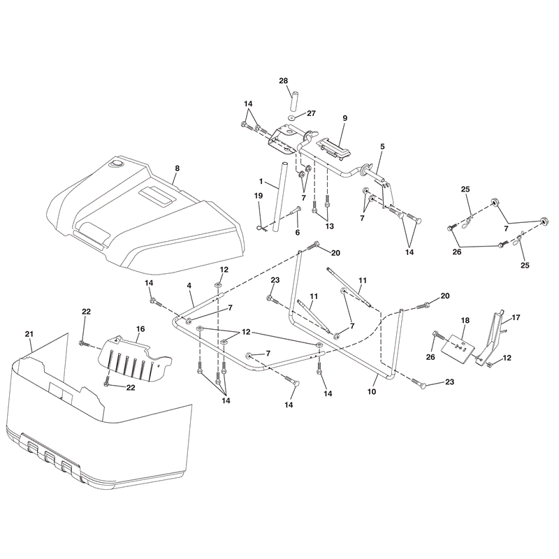 McCulloch M115-77HRB (96041012401-(2010)) Parts Diagram, Page 10