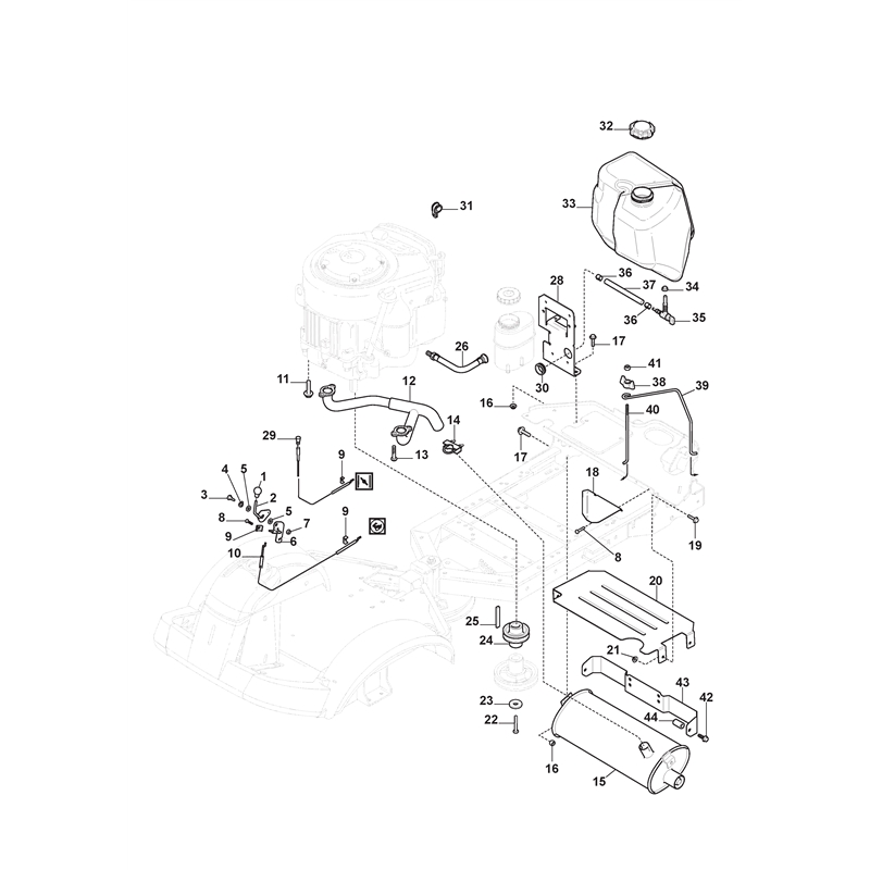 Stiga Park 340 PWX (2F6130621-S18 [2018-2019]) Parts Diagram, Engine_0