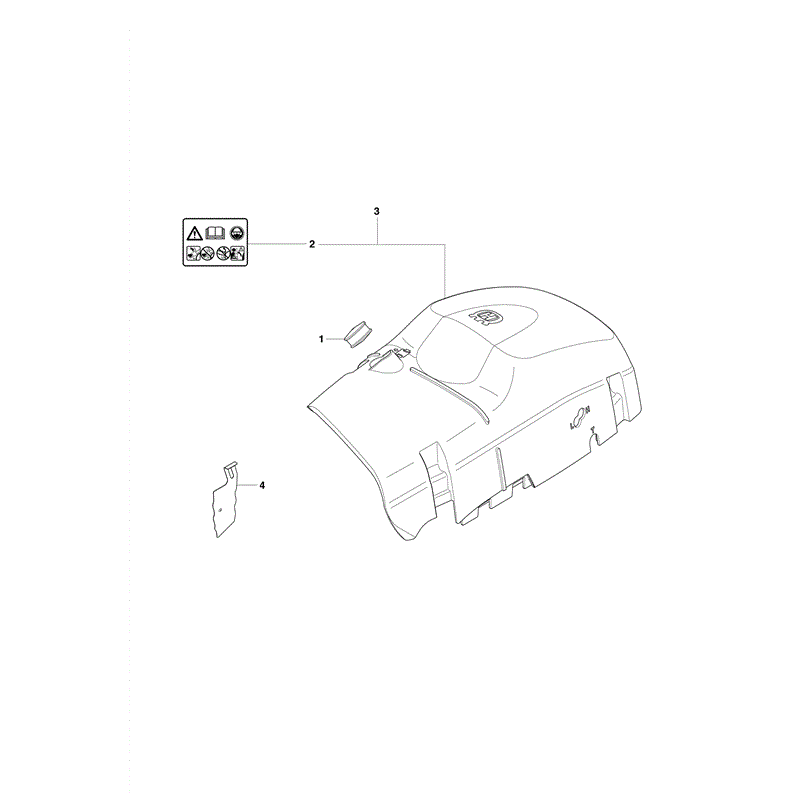 Husqvarna 576XP Chainsaw (2011) Parts Diagram, Cylinder Cover