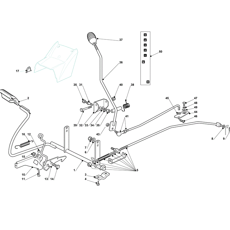 Mountfield T35M (Series 7500-WM14 OHV) (2011) Parts Diagram, Page 4