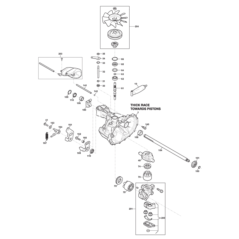 Stiga VILLA 520 HST (13-5721-71 [2013-2015]) Parts Diagram, Transmission_1
