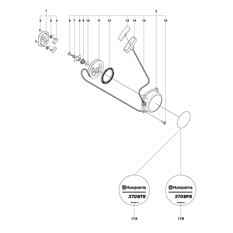 Husqvarna  370BFS (2009) Parts Diagram, Page 5