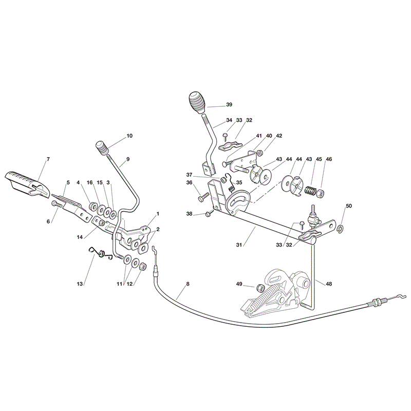 Mountfield R25V (Series 5500 OHV-196cc) (2010) Parts Diagram, Page 4