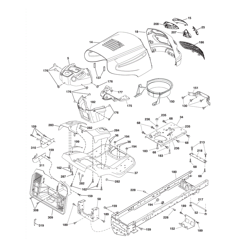 McCulloch M115-77HRB (96041012401-(2010)) Parts Diagram, Page 4