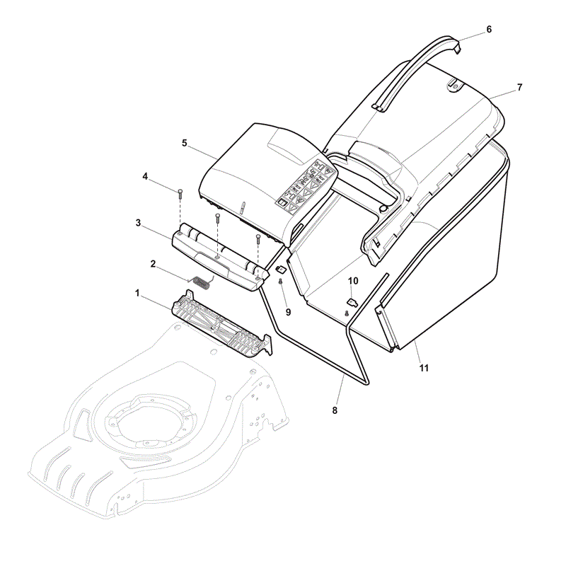 Mountfield HP425 (2012) Parts Diagram, Page 7