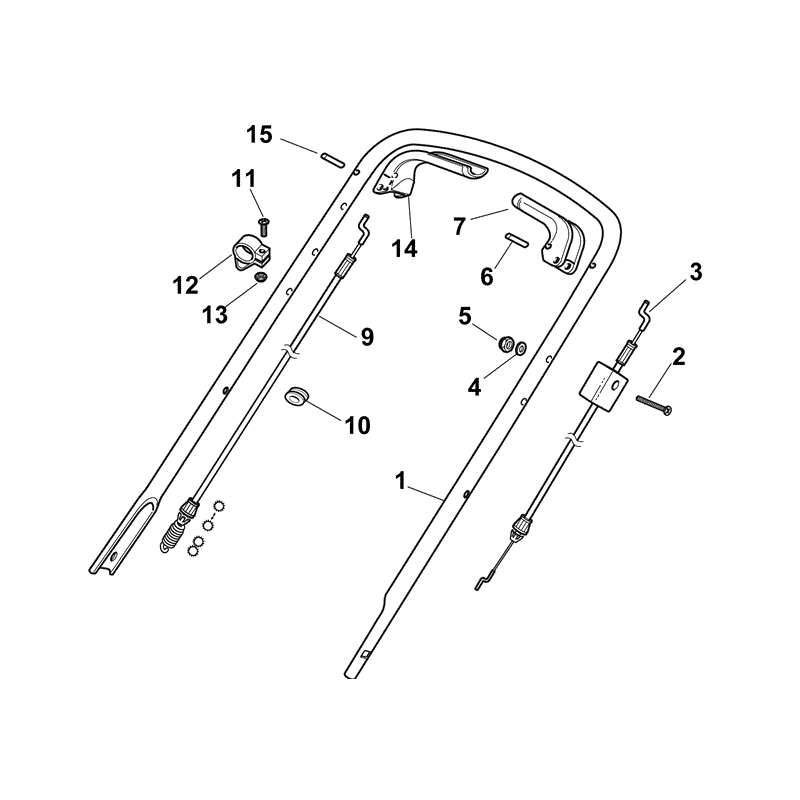 Mountfield SP454 (V35 150cc) (2011) Parts Diagram, Page 10
