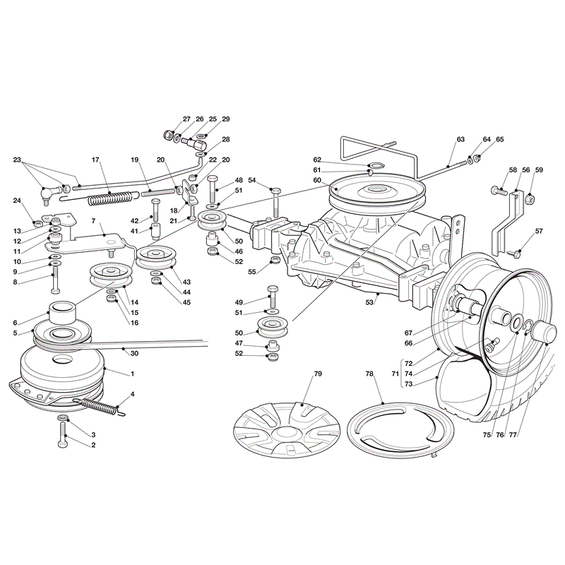 Mountfield T35M (Series 7500-WM14 OHV) (2010) Parts Diagram, Page 6