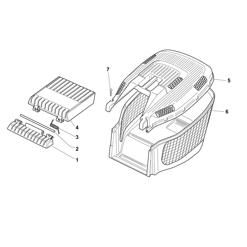 Mountfield HP454 (2012) Parts Diagram, Page 7