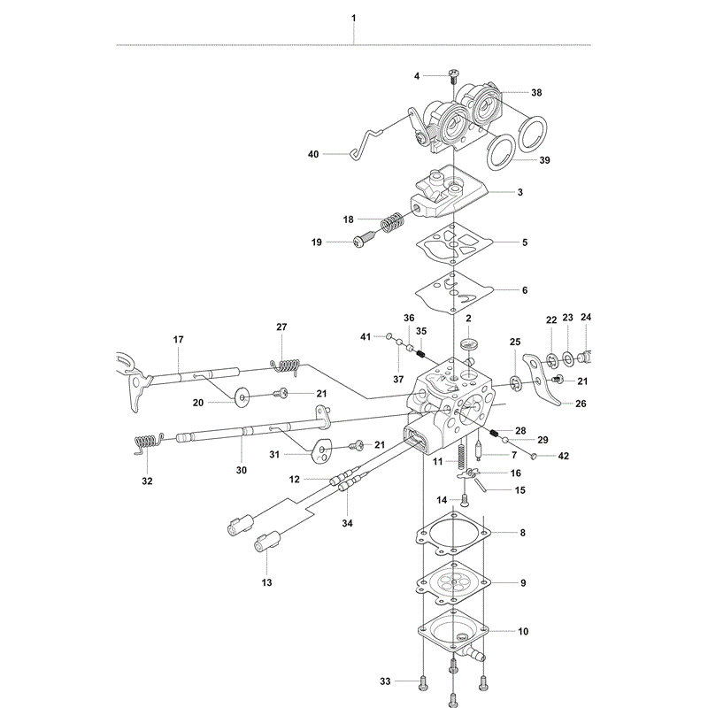 Husqvarna  243RJ (2009) Parts Diagram, Page 15