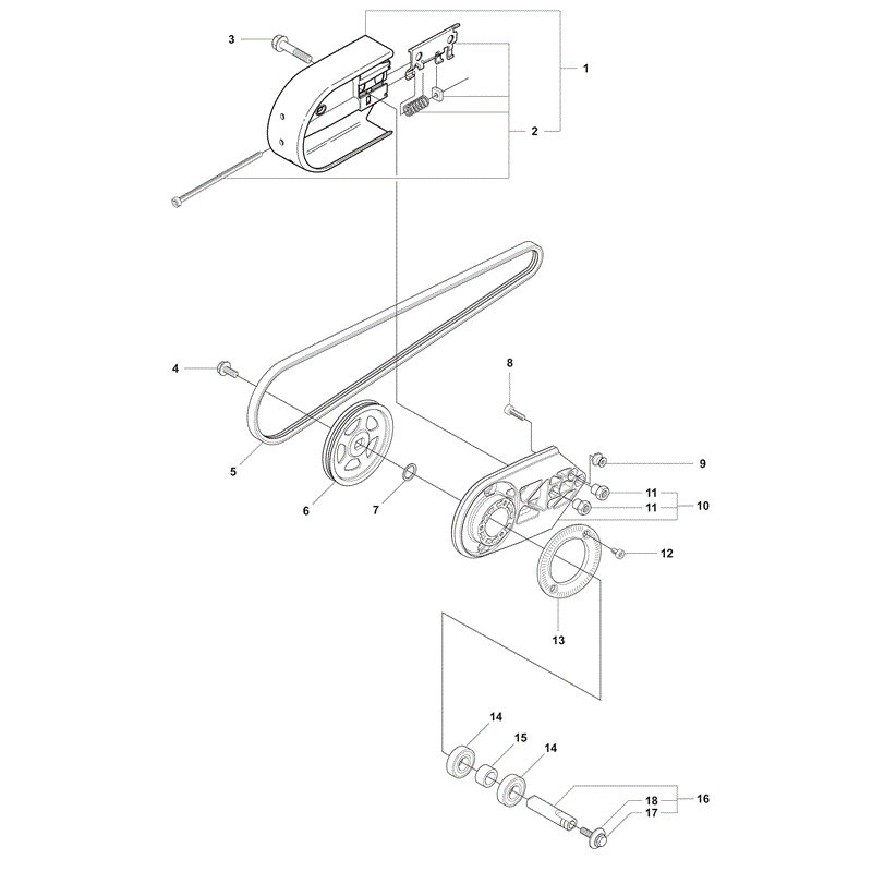 Husqvarna  K1250 RAIL (2008) Parts Diagram, Page 1
