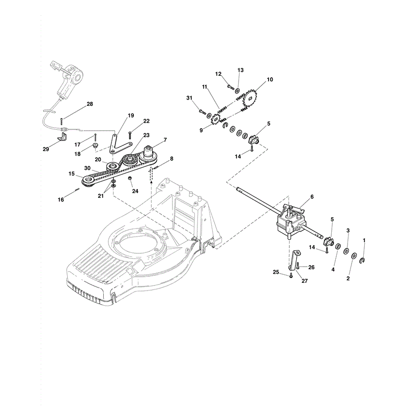 Mountfield M554R  (2010) Parts Diagram, Page 4
