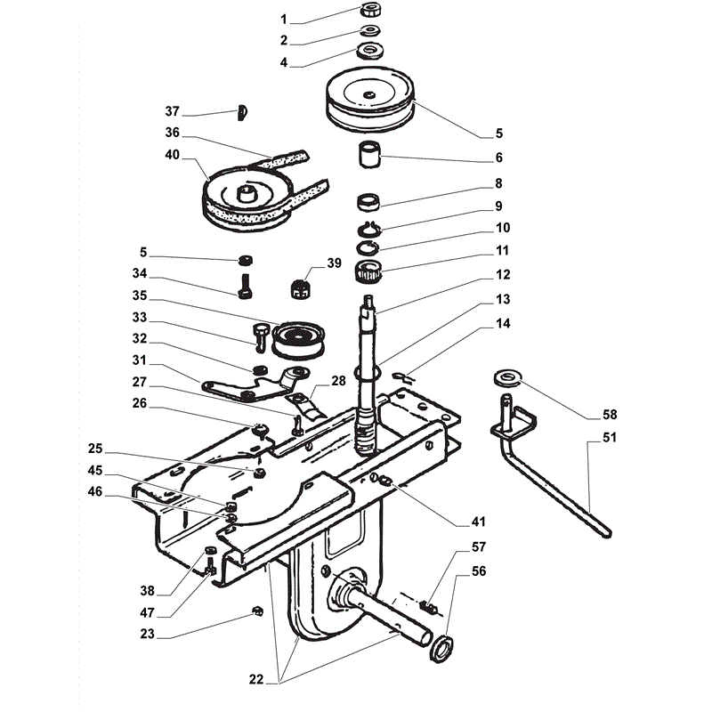Mountfield Manor 500RG (2011) Parts Diagram, Page 5