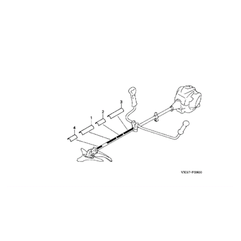 Honda UMK 435 LE Brushcutter (UMK435E-LEET) Parts Diagram, LABEL DECAL