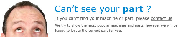 Can't find your part - contact us