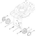 Height-of-Cut and Front Wheel Assembly